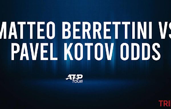 Matteo Berrettini vs. Pavel Kotov Generali Open Odds and H2H Stats – July 23