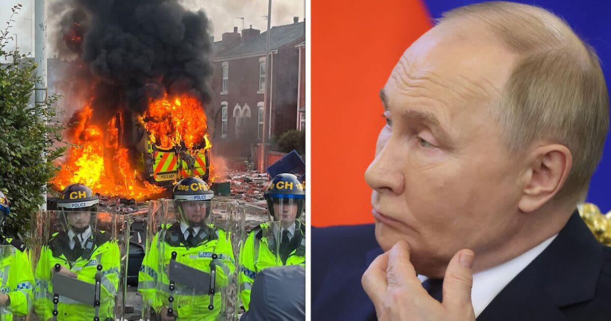 'Army' of Russians backed by Putin feared to be real reason for Southport riots