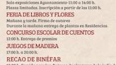 Binéfar llenará de libros y flores la plaza de España para celebrar San Jorge