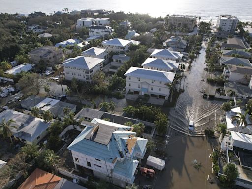 The Latest: Milton causes widespread power outages and several deaths in Florida