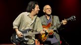 Steve Lukather: "I realized it was okay to play a bad note when I saw Larry Carlton six years ago. He broke his E string, and everybody was like 'Oh, no.' Then he took his clippers and clipped off the B and G strings and played a killer solo!"