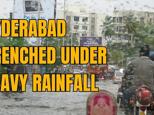 Heavy Rain Hits Hyderabad, Leads To Waterlogging; IMD Issues Red Alert For THESE Districts in State