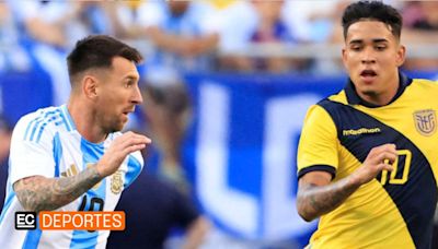 Kendry Páez vs. Lionel Messi, frente a frente en la Copa América