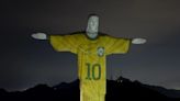 Pele ‘shirt’ adorns famous Christ statue in Brazil