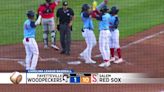 Hot bats lead to 10-1 Red Sox win over Woodpeckers