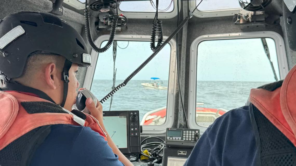 Coast Guard rescues 3 missing men off coast of Steinhatchee