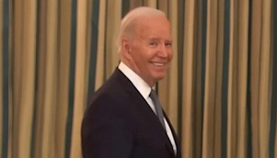 Joe Biden Grin Becomes Latest Toothy Political Meme