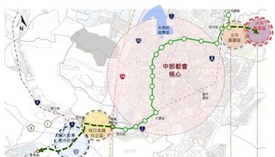 中捷綠線延伸中央核定100天 中市府終送綜合規劃案上網招標