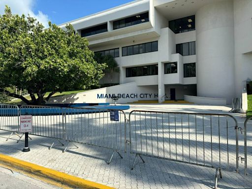 Miami Beach City Hall barricaded ahead of pro-Palestinian protest aimed at congresswoman