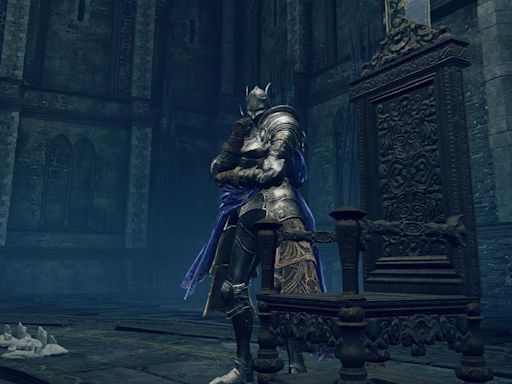 Elden Ring's latest patch tried to sneak a big 'ole chair into a boss arena like we wouldn't notice and immediately ponder the lore implications