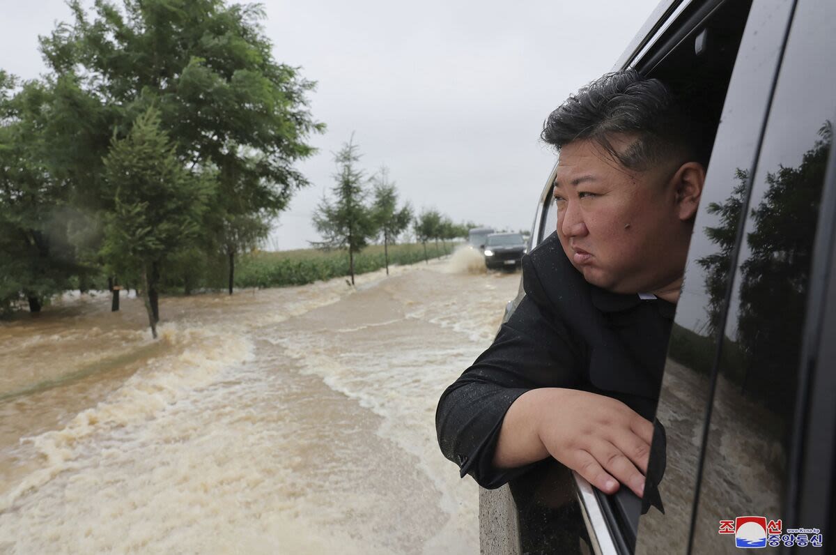 North Korea’s Kim Jong Un Accuses South Korea of Smear Campaign Over Floods