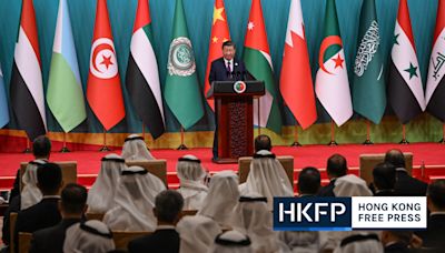 China’s leader Xi Jinping calls for Middle East peace conference as he addresses Arab leaders