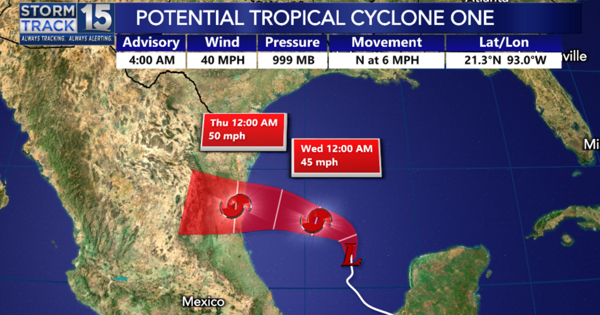 Tropical Storm Warnings issued ahead of likely future Alberto