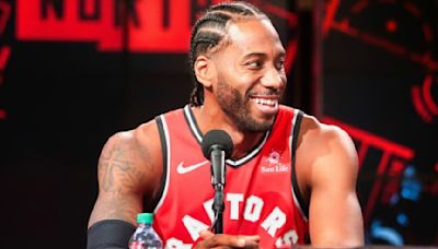 Kawhi Leonard's Old Clip From Toronto Raptors Media Day Takes The Internet By Storm Due To Weird Laugh