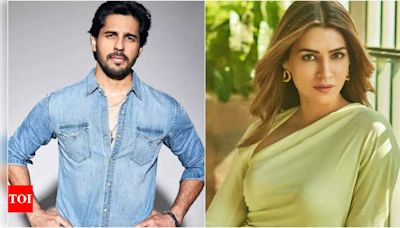 Sidharth Malhotra and Kriti Sanon to play lovers in a mushy rom-com: Report | Hindi Movie News - Times of India