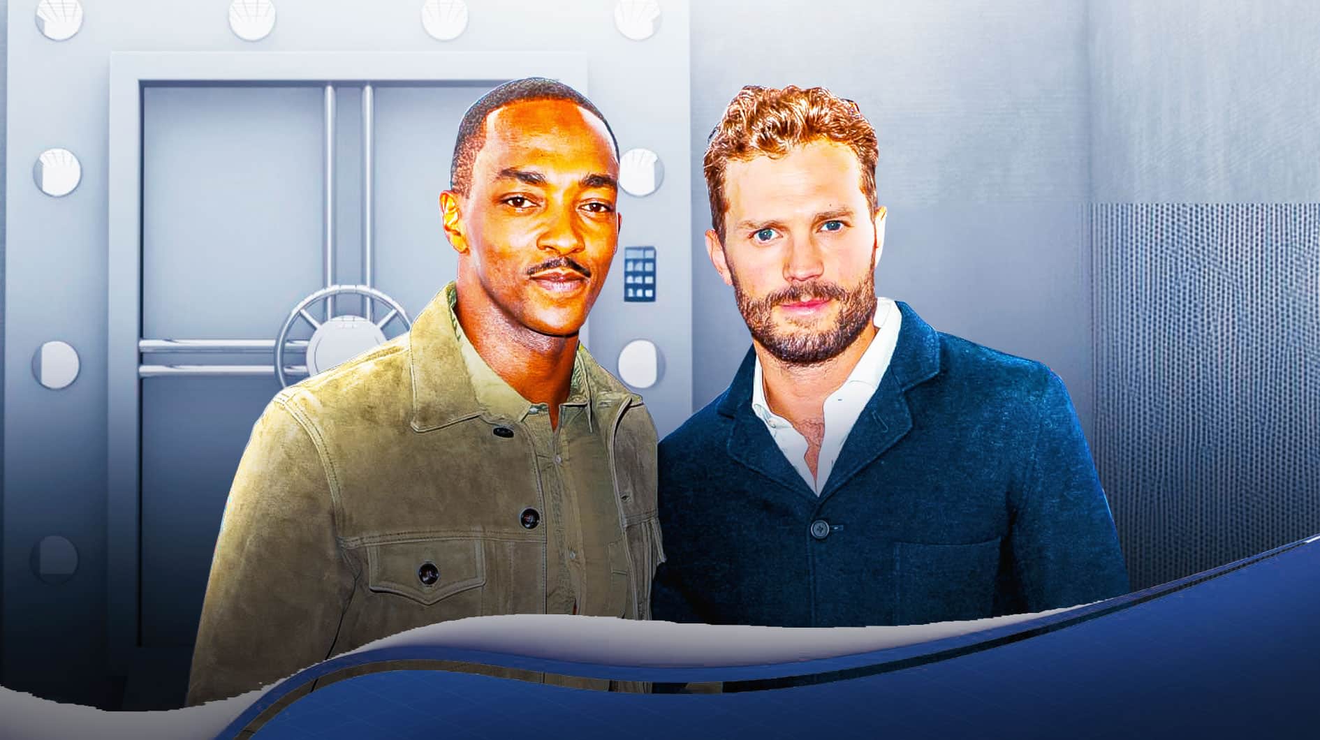 Anthony Mackie, Jamie Dornan in Apple heist series 12 12 12