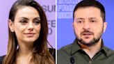 Mila Kunis describes 'meet-cute' with Ukraine's Zelensky before he became president