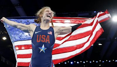 King University alumna Sarah Hildebrandt wins Olympic wrestling gold