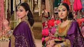 Anant-Radhika Wedding: Sara Ali Khan looks truly Nawabi in jamawar kurta paired with hot pink lehenga