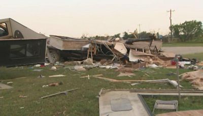 Tornado victims share their stories of surviving in an RV park