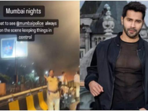 Varun Dhawan: Great to see Mumbai Police always keeping things in control | Hindi Movie News - Times of India