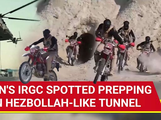 Iran's IRGC Spotted Holding Wargames in Hezbollah-Like Tunnel Amid Lebanon War Fears | International - Times of India Videos