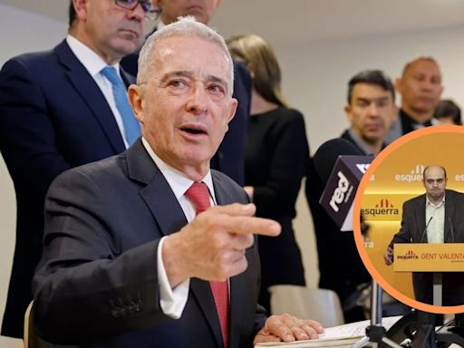 Álvaro Uribe aseguró que Xavier Vendrell, polémico allegado de Gustavo Petro, estaría agitando un “estallido social”