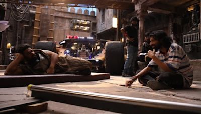 Bhairava entry scene: Makers share throwback BTS photo of 'dynamic' duo Prabhas, Nag Ashwin from Kalki 2898 AD sets