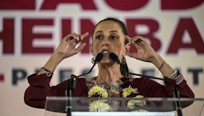 Modelo económico de México "está funcionando", dice candidata Sheinbaum