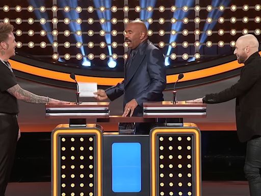 Steve Harvey shouts Family Feud answer he's never said on TV before