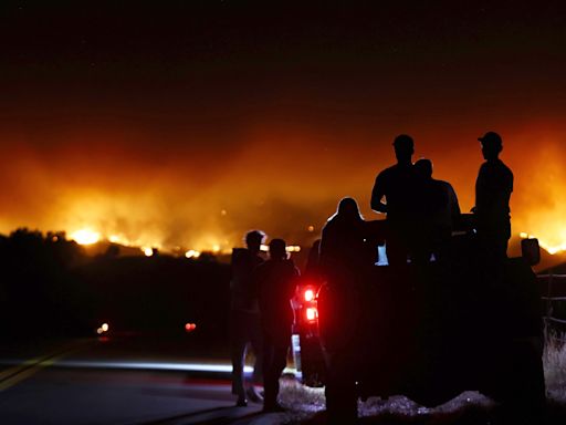 'Extreme' night conditions fuel Lake Fire as crews dig in for long haul