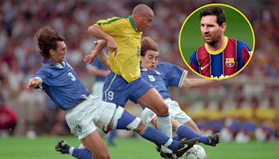 I played against Maradona and Ronaldo - but was glad to avoid Lionel Messi