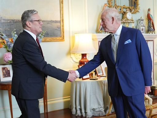 Sir Keir Starmer becomes Prime Minister after meeting the King at Buckingham Palace