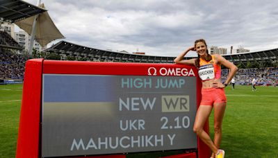 Para la historia: la ucraniana Yaroslava Mahuchikh batió el récord mundial de salto en alto a 19 días de los Juegos Olímpicos Paris 2024