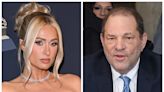 Paris Hilton says Harvey Weinstein followed her into a bathroom and tried to open her stall door when she was 19