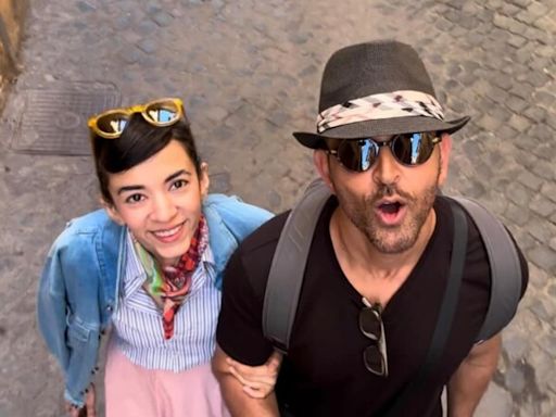 Hrithik Roshan has the cutest post for ‘partner’ Saba Azad on their third anniversary