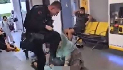 Men kicked in the head by police officer speak out for first time