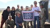 Inside “Bikeriders” Stars Austin Butler, Norman Reedus and Jodie Comer’s USO Army Base Trip