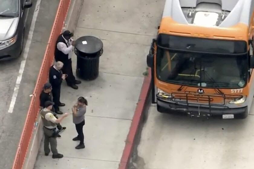 Stabbing on Metro bus in Lynwood is latest violence connected to L.A.'s mass transit system