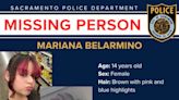 Sacramento Police Department searching for missing 14-year-old girl