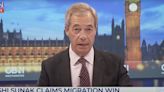 Nigel Farage declares himself 'sick' of Rishi Sunak's dishonesty on migration