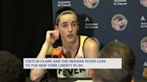 Clark adjusting to WNBA, finishes first week on a high