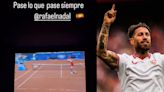 Sergio Ramos deja a todos sin palabras animando Nadal en inglés: "Oh my God"