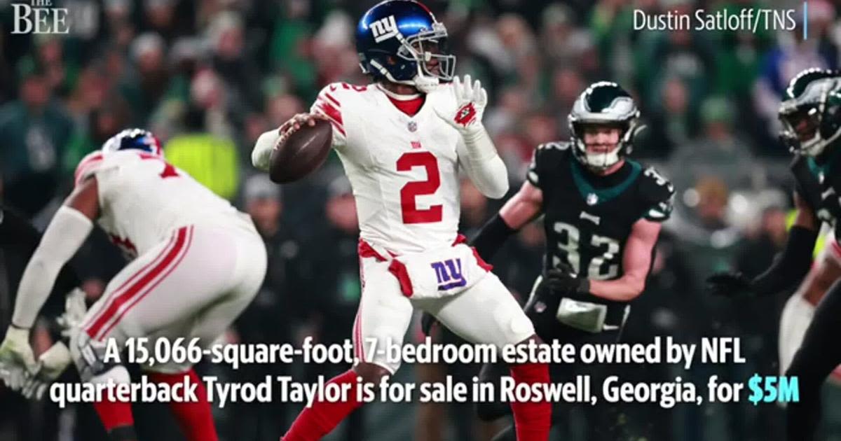 See the incredible house owned by NFL quarterback Tyrod Taylor in Georgia
