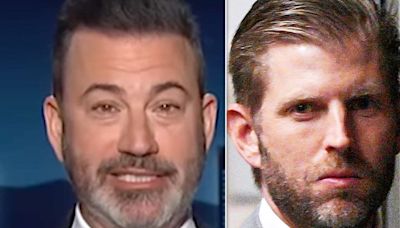 Jimmy Kimmel Brutally Shades Eric Trump In The Most Golden Way Possible