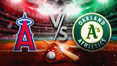 Angels vs. Athletics prediction, odds, pick - 7/2/2024