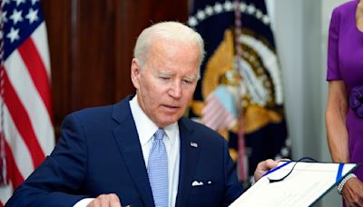 More than 500 people have been charged with federal crimes under the gun safety law Biden signed