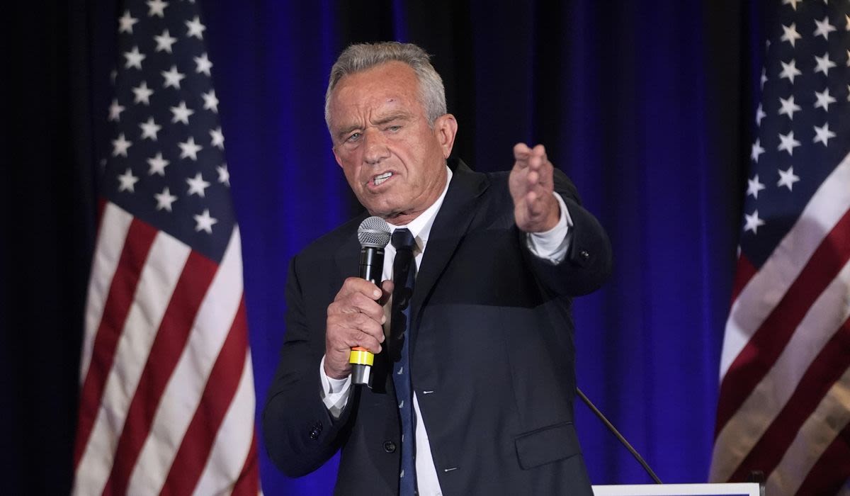 Robert F. Kennedy Jr. says he’s the only one who qualifies for presidential debate