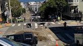 Massive San Francisco sinkhole forms after crews fix water main break in 74-year-old pipes