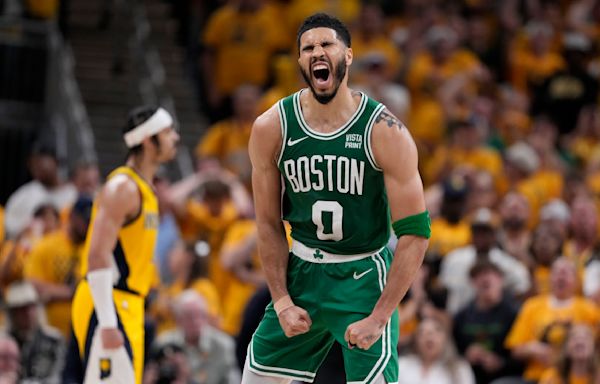 Jayson Tatum helps Celtics survive to take 3-0 series lead over Pacers. Did Boston prove its championship mettle?